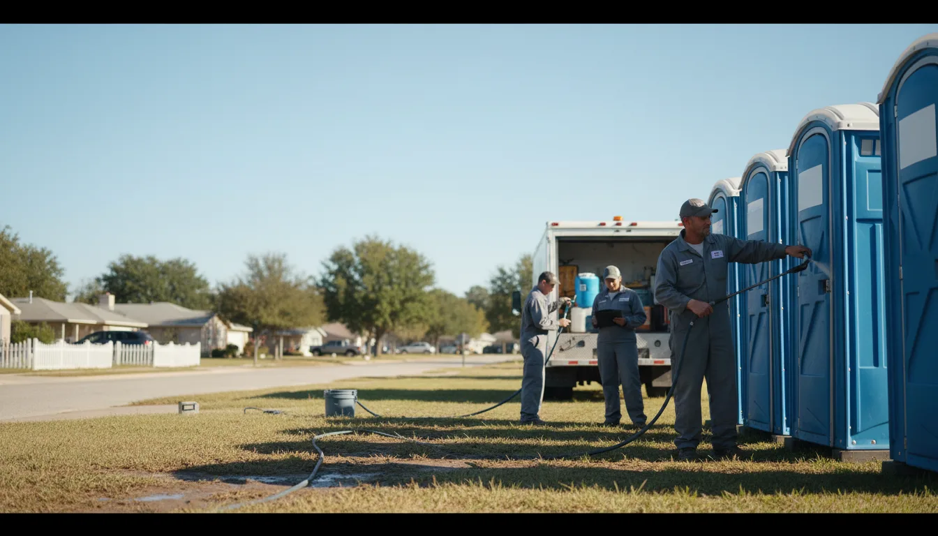 Long-Term Portable Toilet Rental in Butler, MD near me